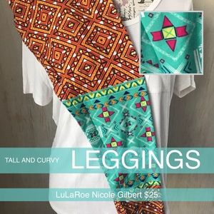 LuLaRoe Tall & Curvy Leggings